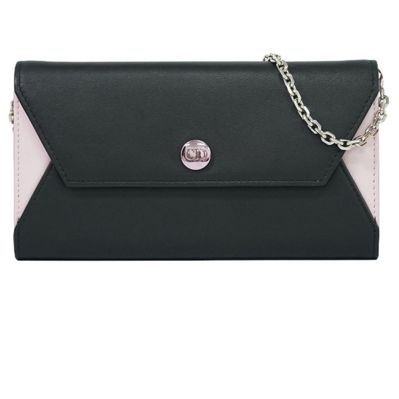 Christian Dior Bicolor CD Dior Addict Chain Clutch - Picture 4 of 13